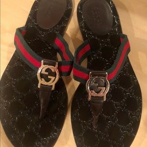 Gucci flip flops